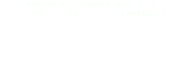 WALLS INVENTE DES SOLUTIONS ADAPTÉES À TOUS LES BUDGETS ET À TOUTES LES MONNAIES !